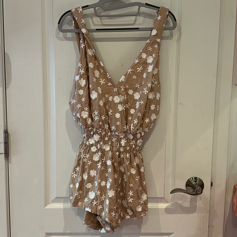 Winston White floral romper